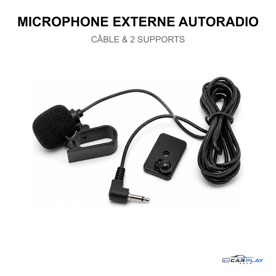 Microphone filaire (Améliore la qualité audio)