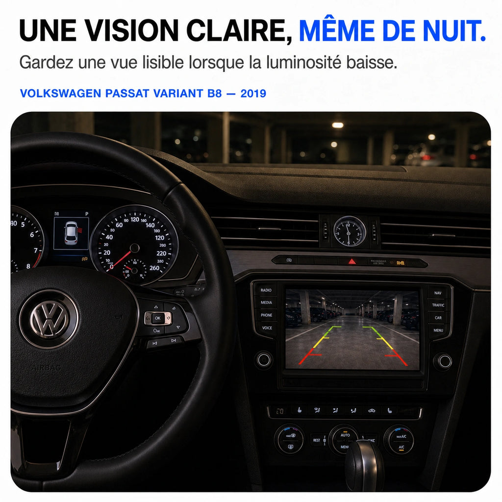 Caméra de recul universelle