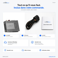 Boîtier CarPlay compatible avec Mercedes SLK NTG4.0 [2008-2012]