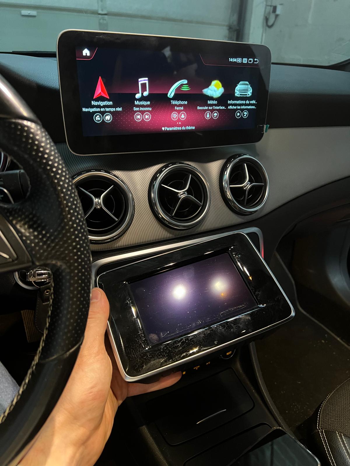 Ecran Carplay Mercedes Classe A, B, CLA, GLA