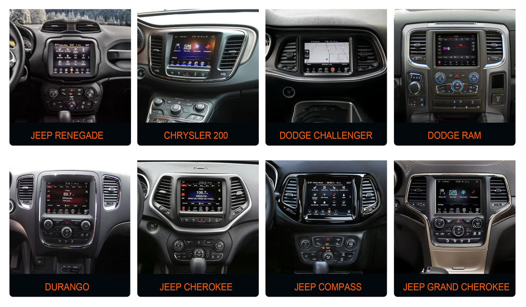 Ecran Carplay pour Jeep Renegade 2019-2023