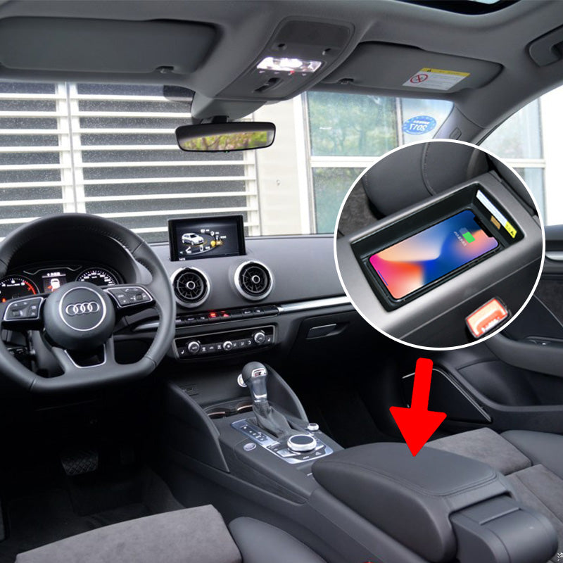 Chargeur induction sans fil Audi A3 2014-2019