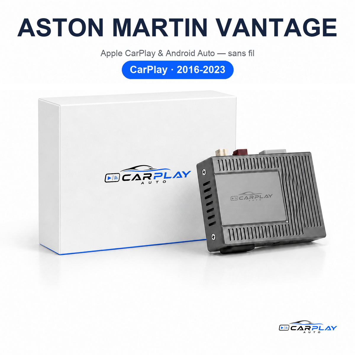 Boîtier CarPlay compatible avec Aston Martin Vantage [2016-2023]