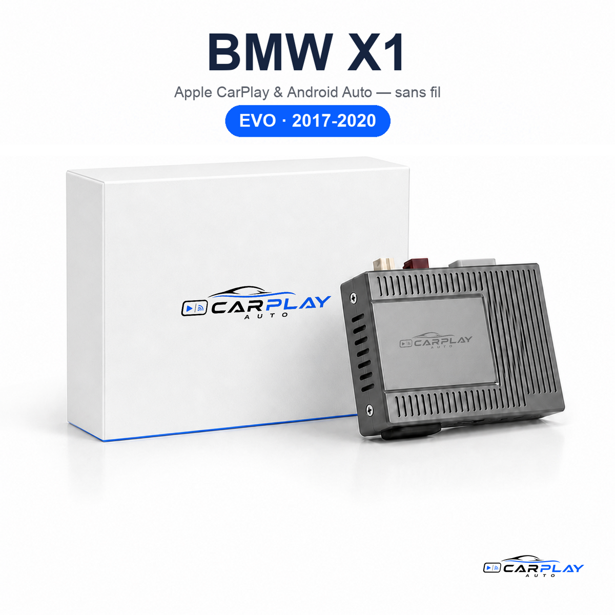 Boîtier CarPlay compatible avec BMW X1 EVO [2017-2020]