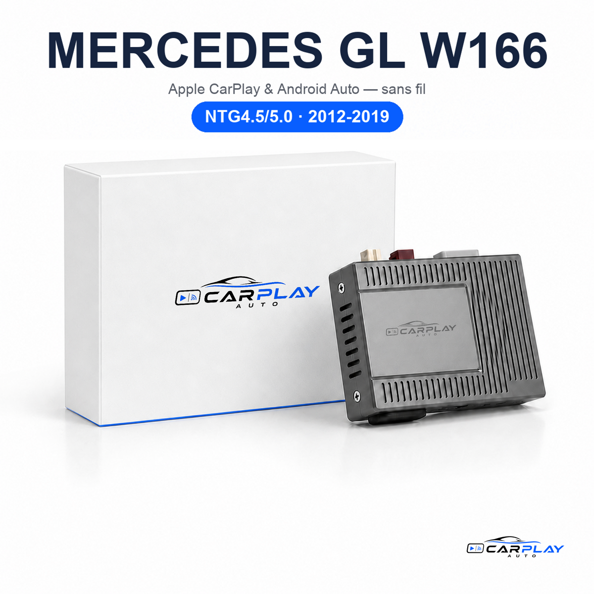 Boîtier CarPlay compatible avec Mercedes GL W166 [2012-2019]