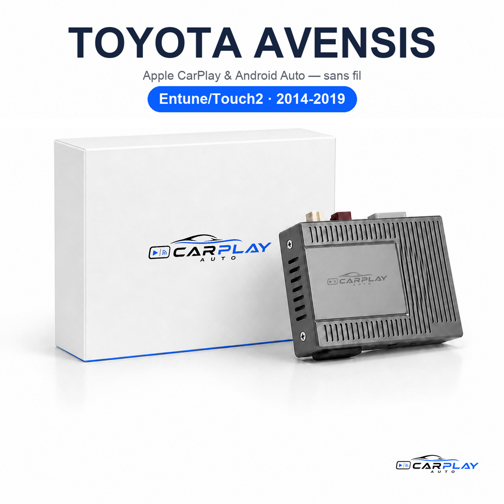 Boîtier CarPlay compatible avec Toyota Avensis [2014-2019]