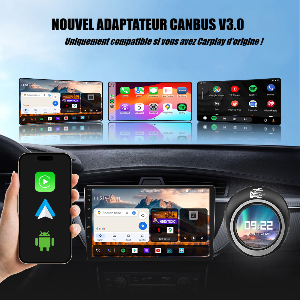 Adaptateur CANBUS BOX® V3.0