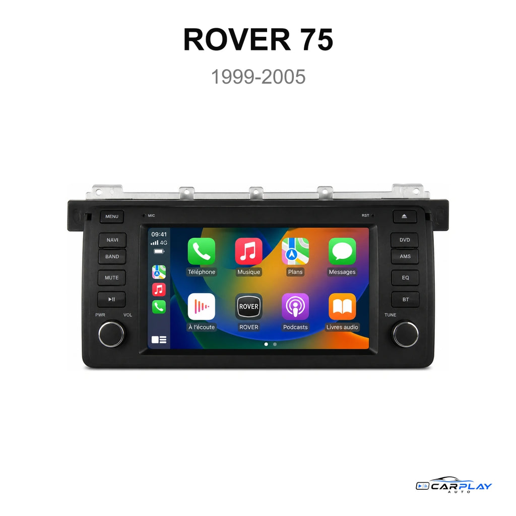 Écran CarPlay compatible avec Rover 75 [1999-2005]