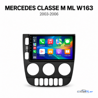 Écran CarPlay compatible avec Mercedes Classe M ML W163 [2003-2006]