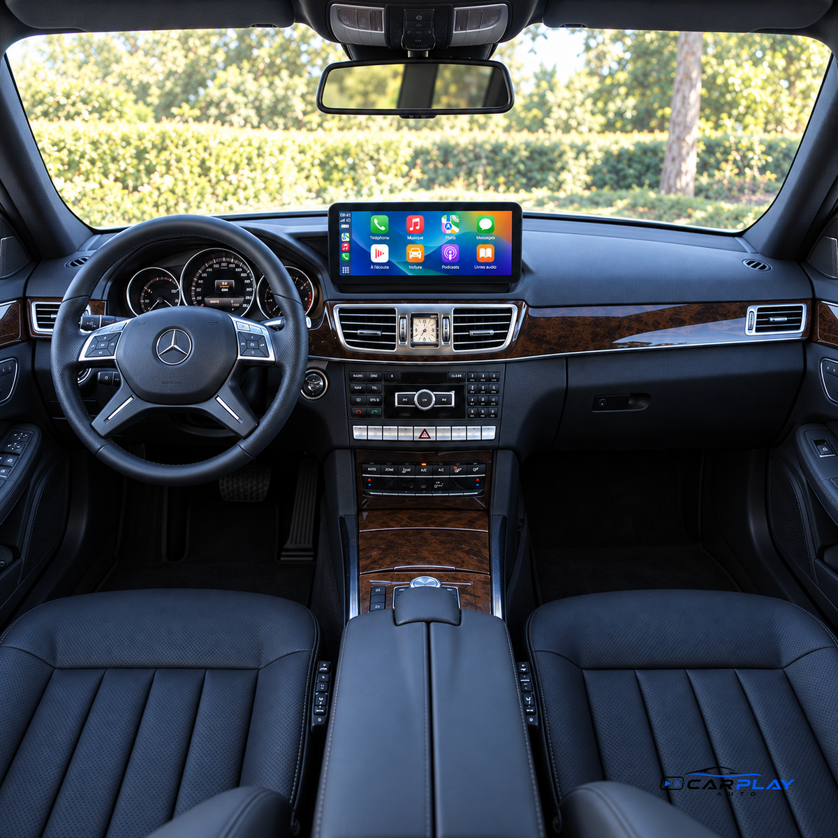 Écran CarPlay compatible avec Mercedes Classe E Coupé / Cabriolet [2013-2014] (W207 / C207 / A207) - NTG 4.5