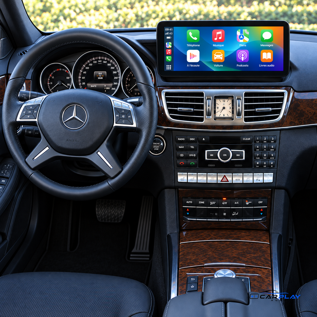 Écran CarPlay compatible avec Mercedes Classe E Coupé / Cabriolet [2013-2014] (W207 / C207 / A207) - NTG 4.5