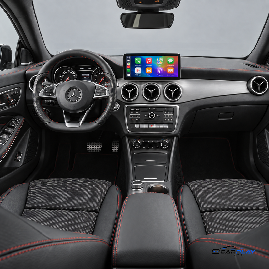 Écran CarPlay compatible avec Mercedes CLA - C117 [2015-2018] NTG 5.0