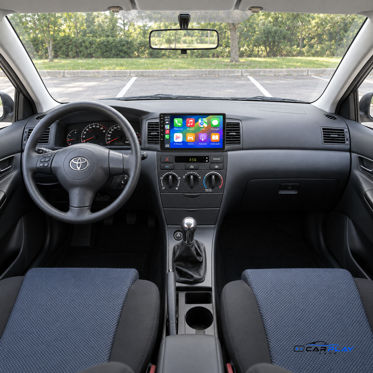 Écran CarPlay compatible avec Toyota Corolla [2000-2006]