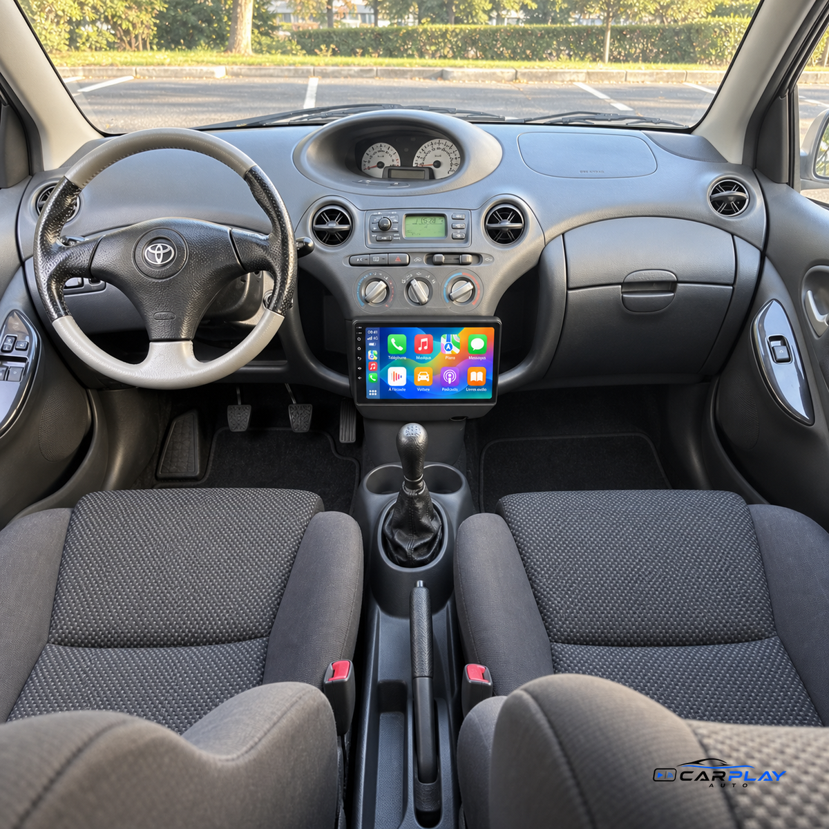 Écran CarPlay compatible avec Toyota Yaris [1999-2005]