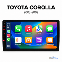 Écran CarPlay Toyota Corolla 2003-2009