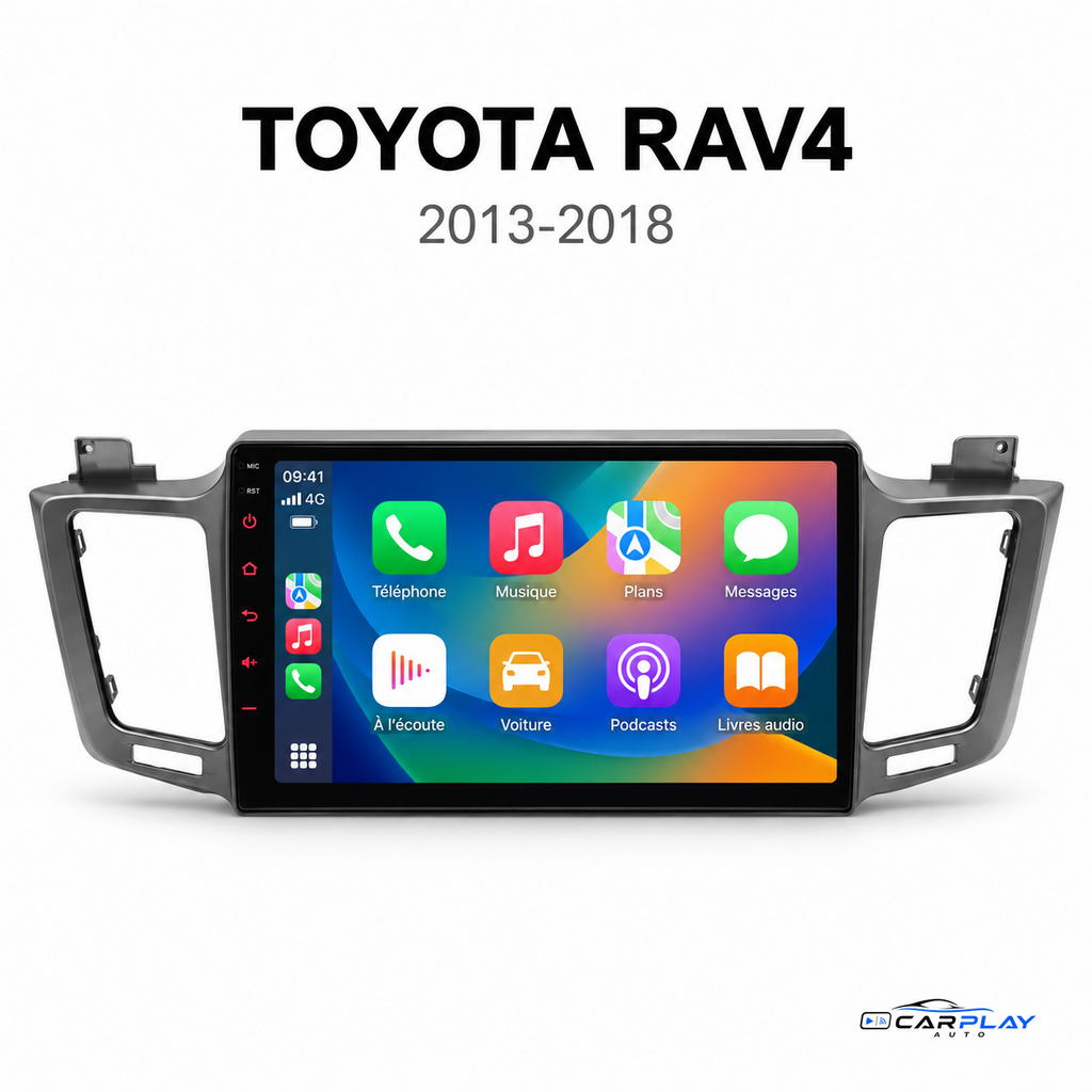 Écran CarPlay Toyota RAV4 2013-2018
