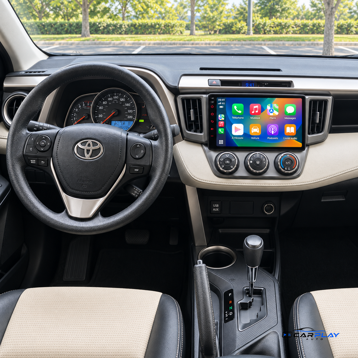 Écran CarPlay Toyota RAV4 2013-2018 – photo 2