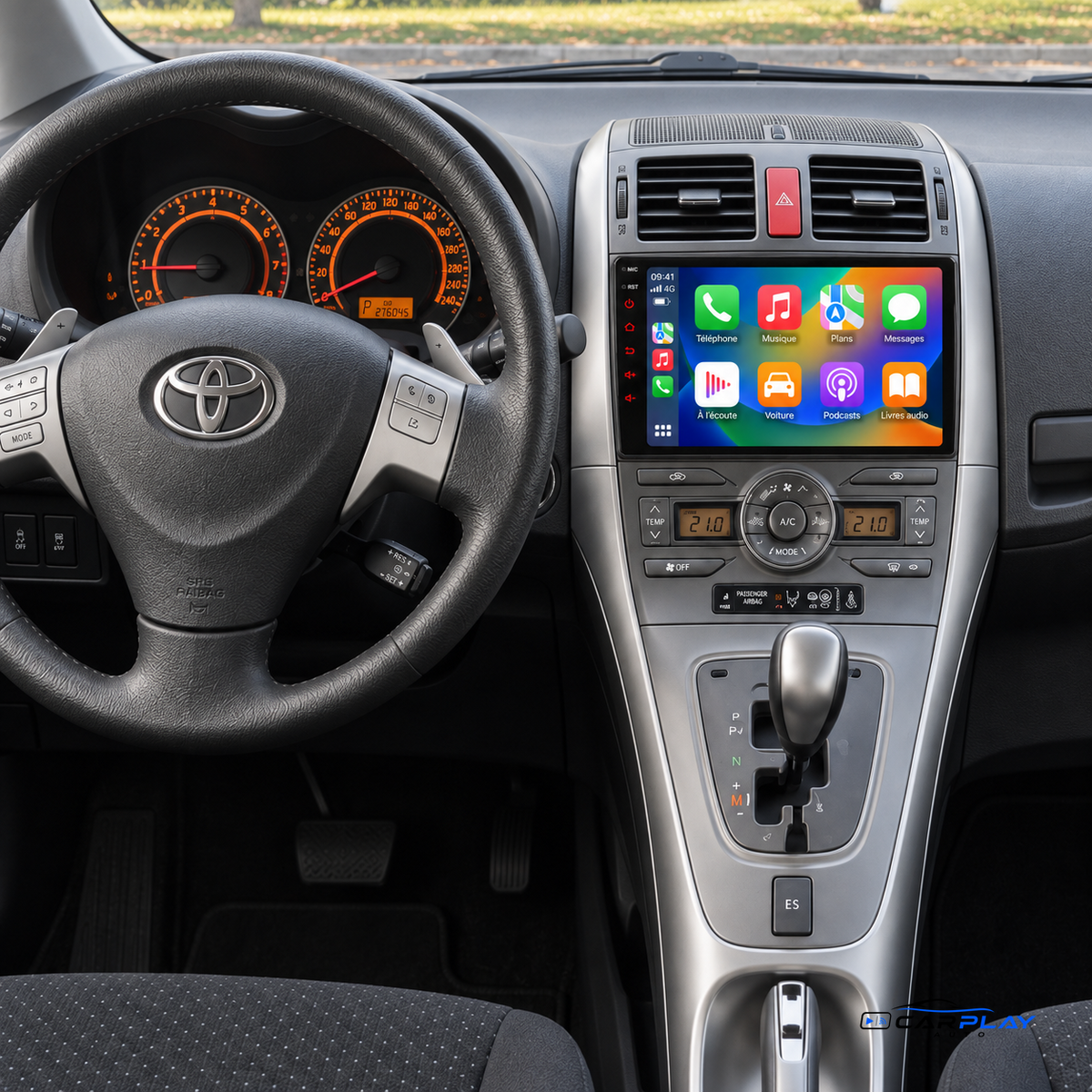 Écran CarPlay Toyota Auris 2004-2012 – photo 2