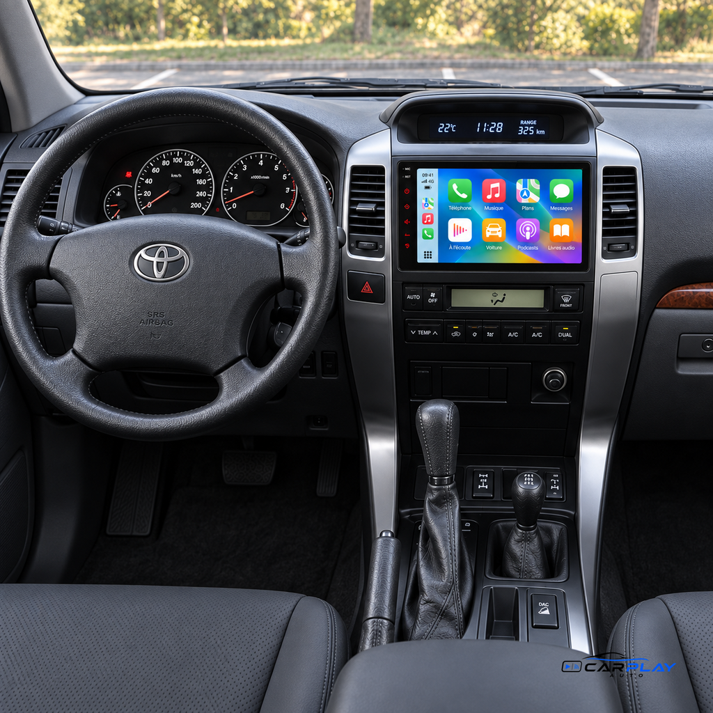 Écran CarPlay Toyota Land Cruiser Prado 120 2004-2009 – photo 2