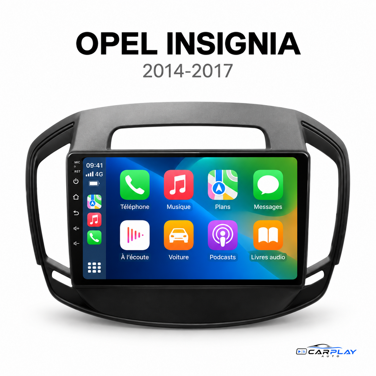Écran CarPlay Opel Insignia 2014-2017