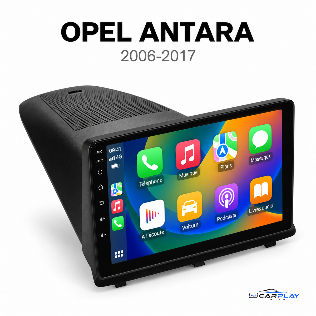 Écran CarPlay Opel Antara 2006-2017