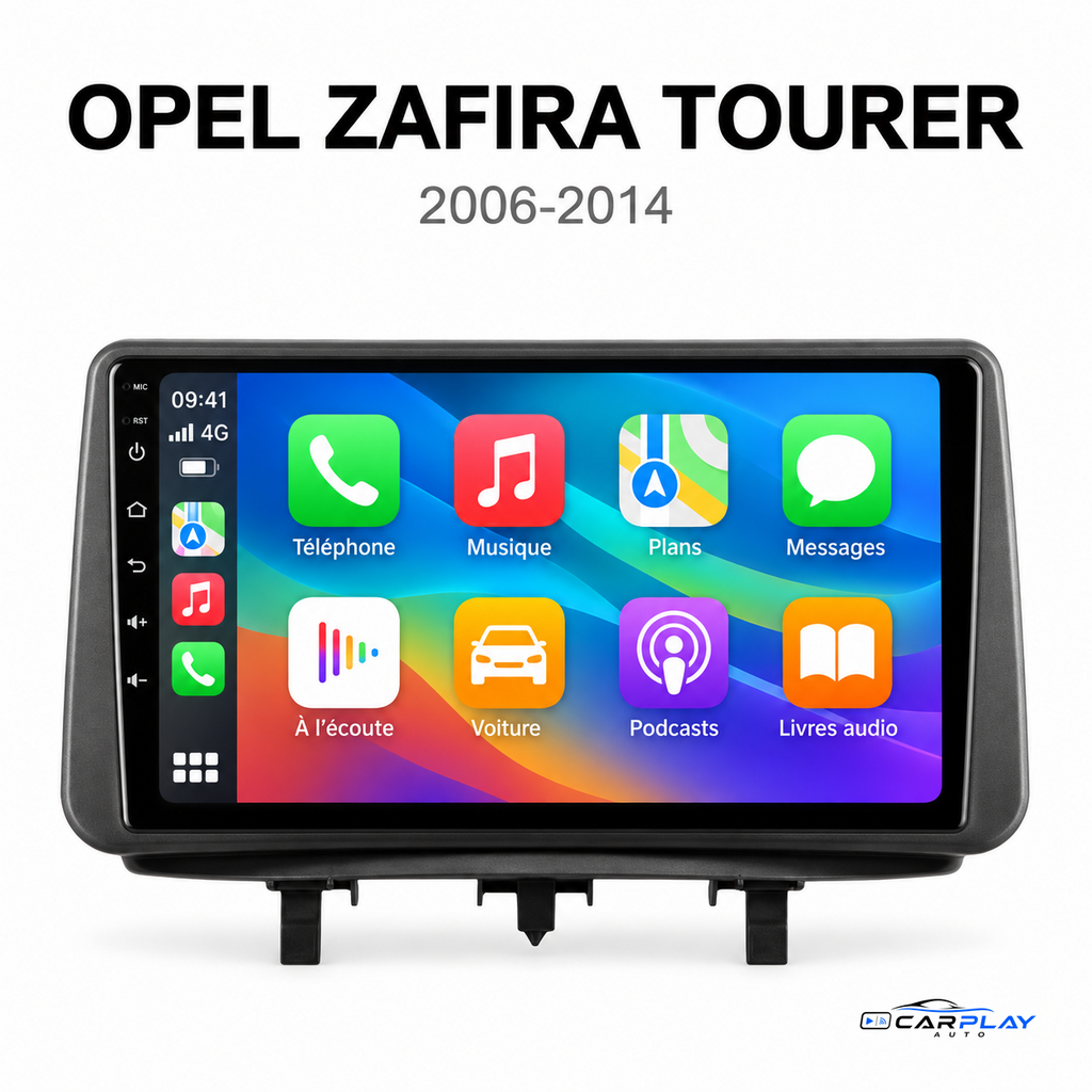 Écran CarPlay Opel Zafira Tourer 2006-2014