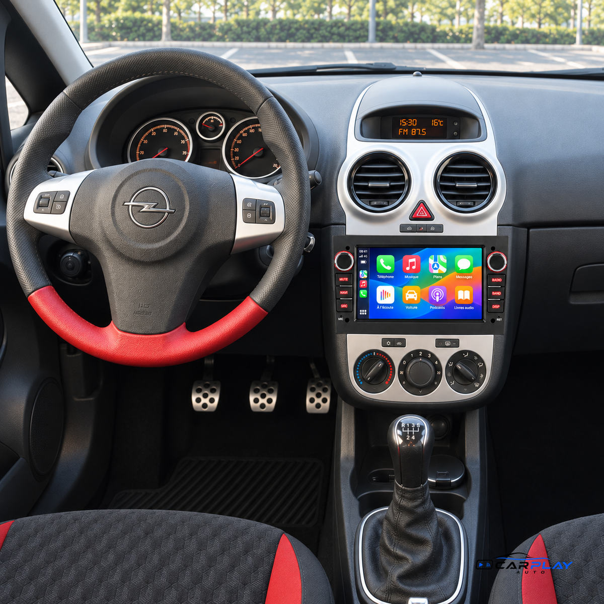 Écran CarPlay Opel Corsa D 2006-2014 – photo 2
