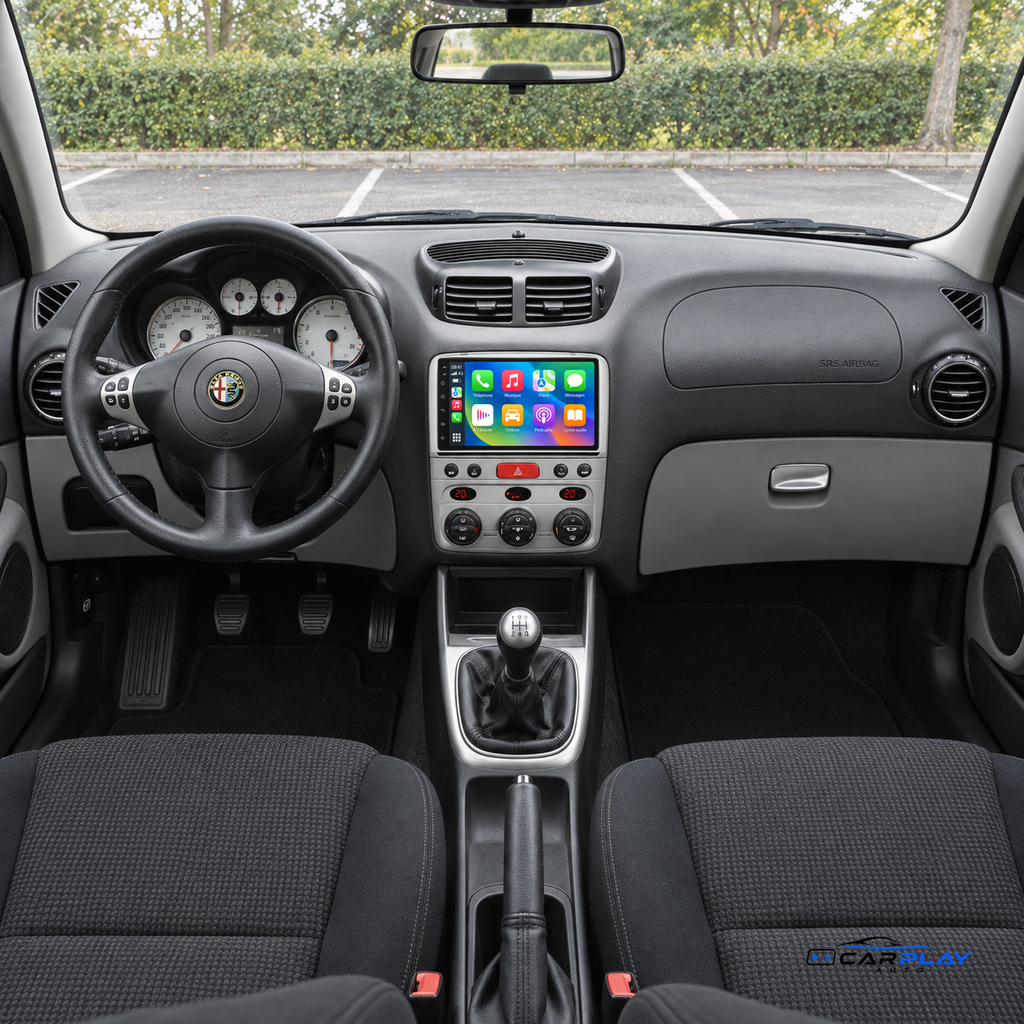 Écran CarPlay Alfa Romeo 147 2000-2010 – photo 3