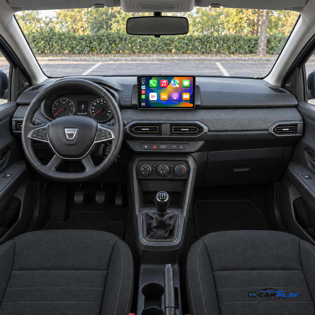 Écran CarPlay compatible avec Dacia Sandero [2021-2023]