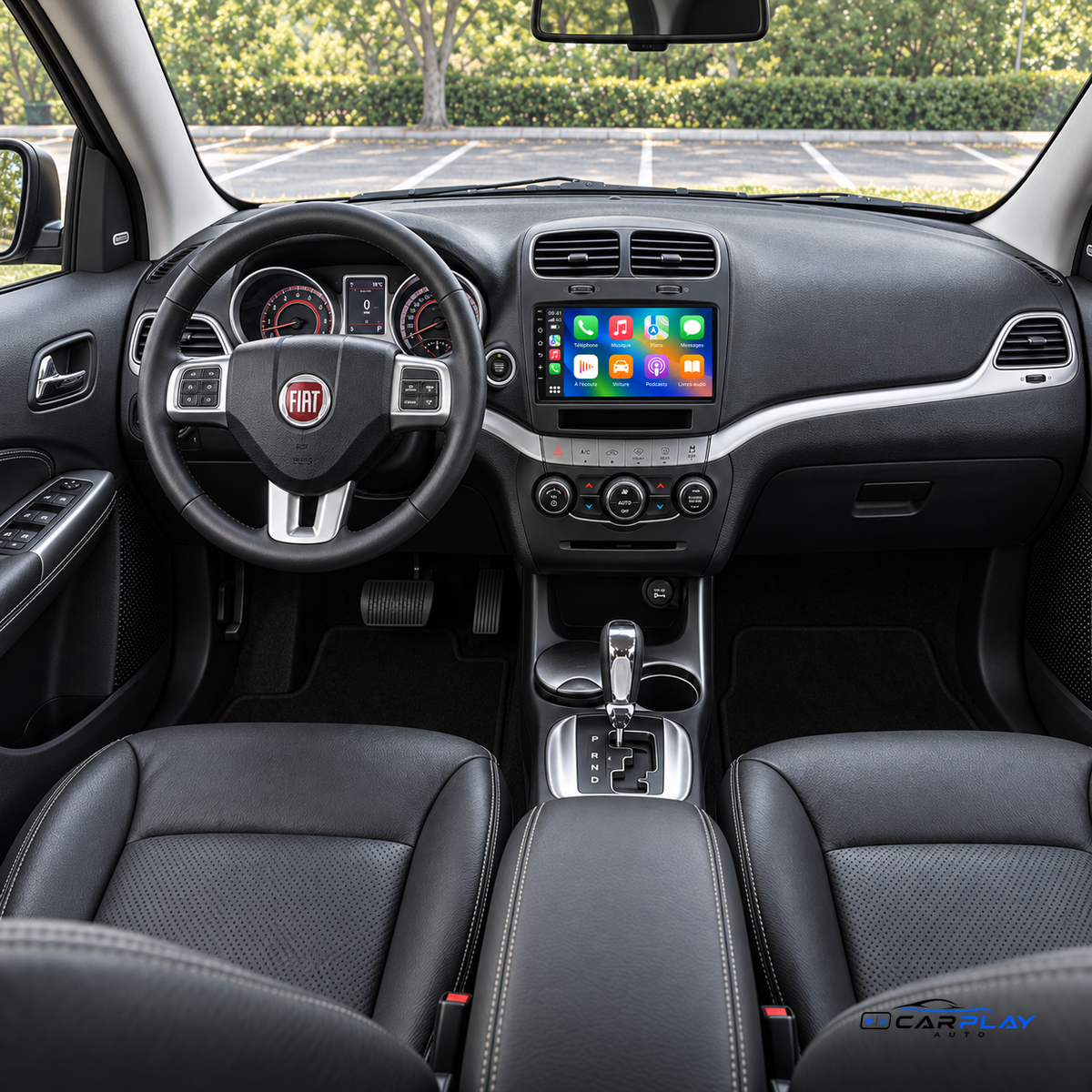Écran CarPlay compatible avec Fiat Freemont [2011-2020]