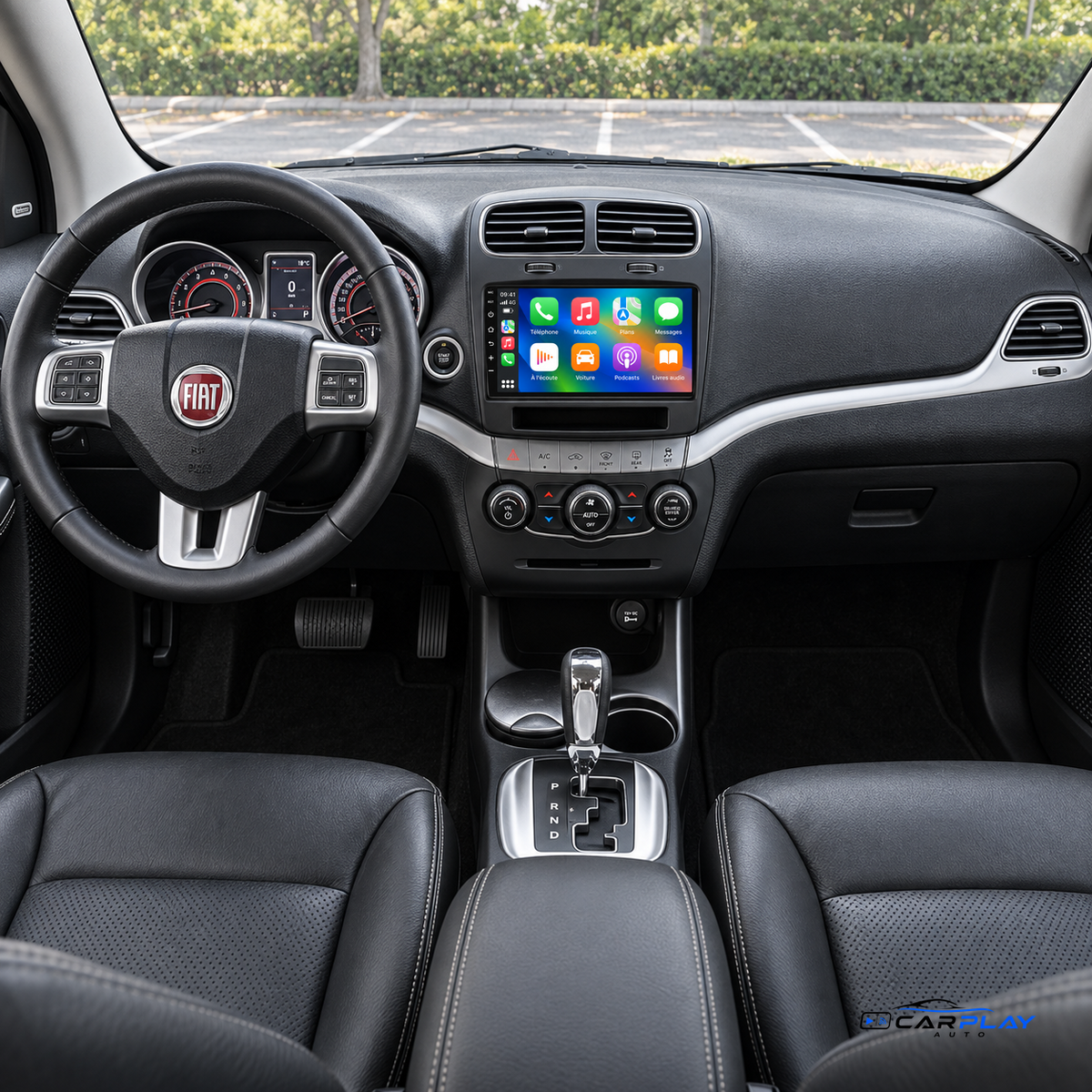 Écran CarPlay compatible avec Fiat Freemont [2011-2020]