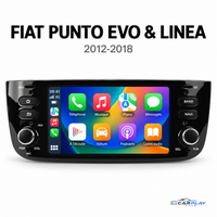 Écran CarPlay Fiat Punto Evo / Linea 2012-2018