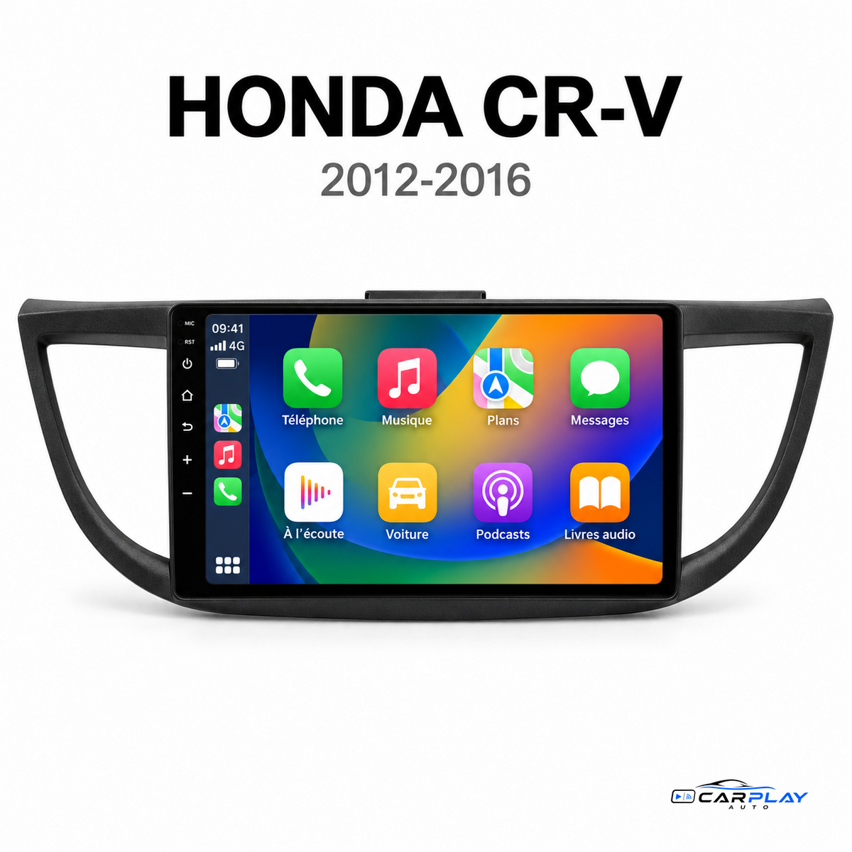 Écran CarPlay Honda Cr-v 2012-2016