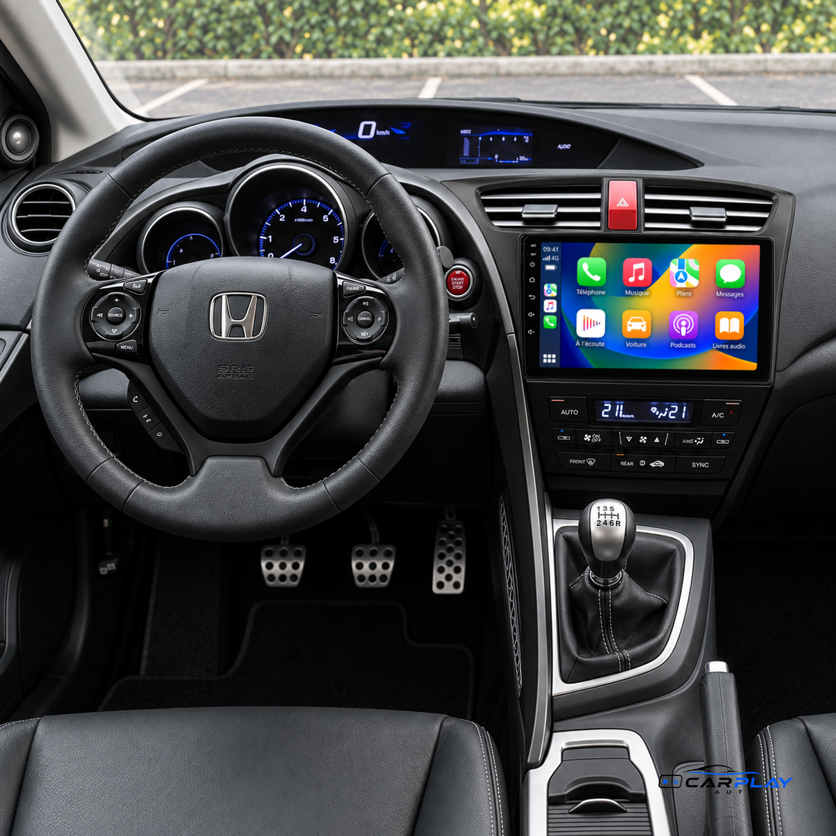 Écran CarPlay Honda Civic 2012-2017 – photo 2