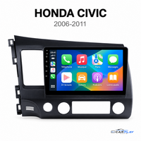 CarPlay screen compatible with Honda Civic [2006-2011] Type B