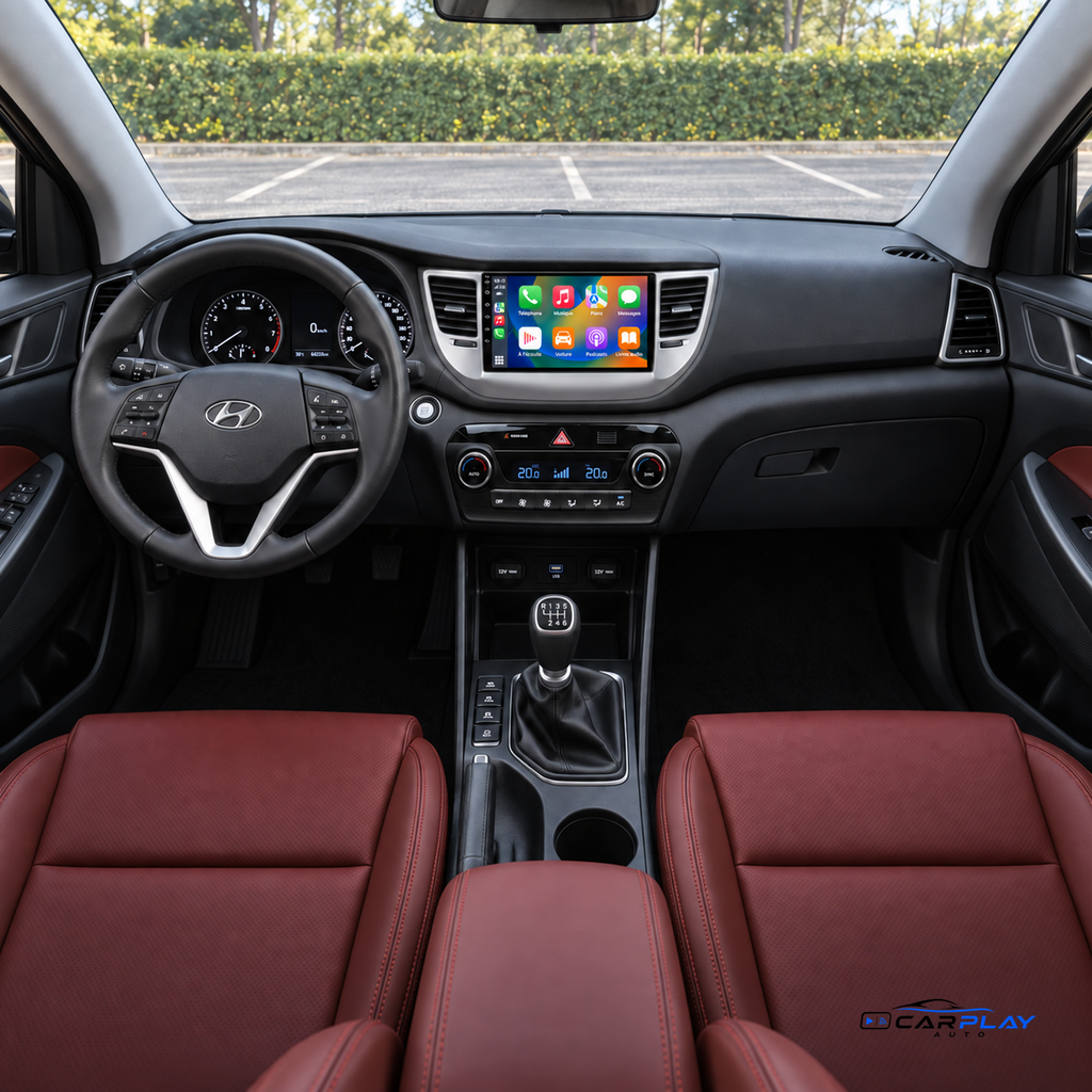 CarPlay screen compatible with Hyundai iX35 / Tucson [2015-2018] - Type A