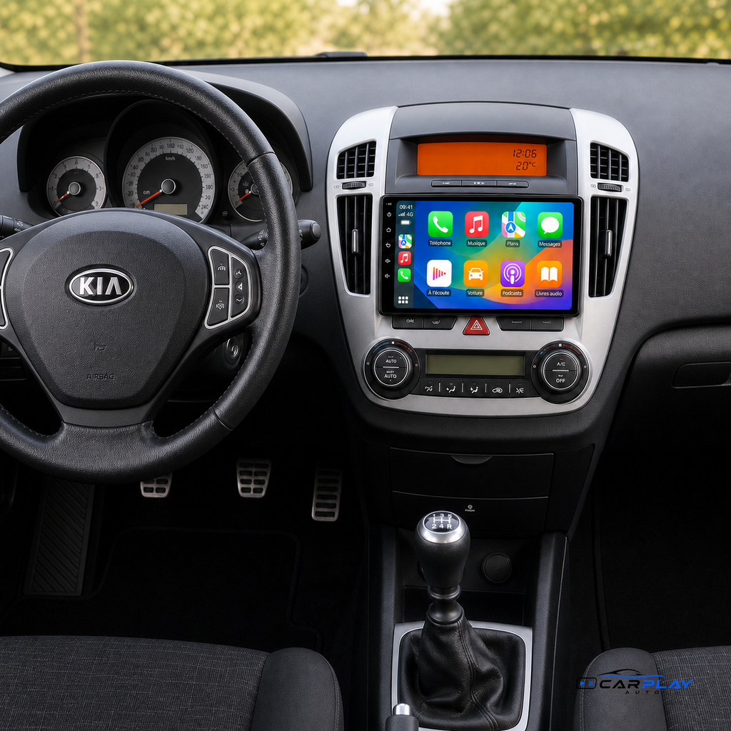 Écran CarPlay compatible avec Kia Ceed [2006-2009] Type A