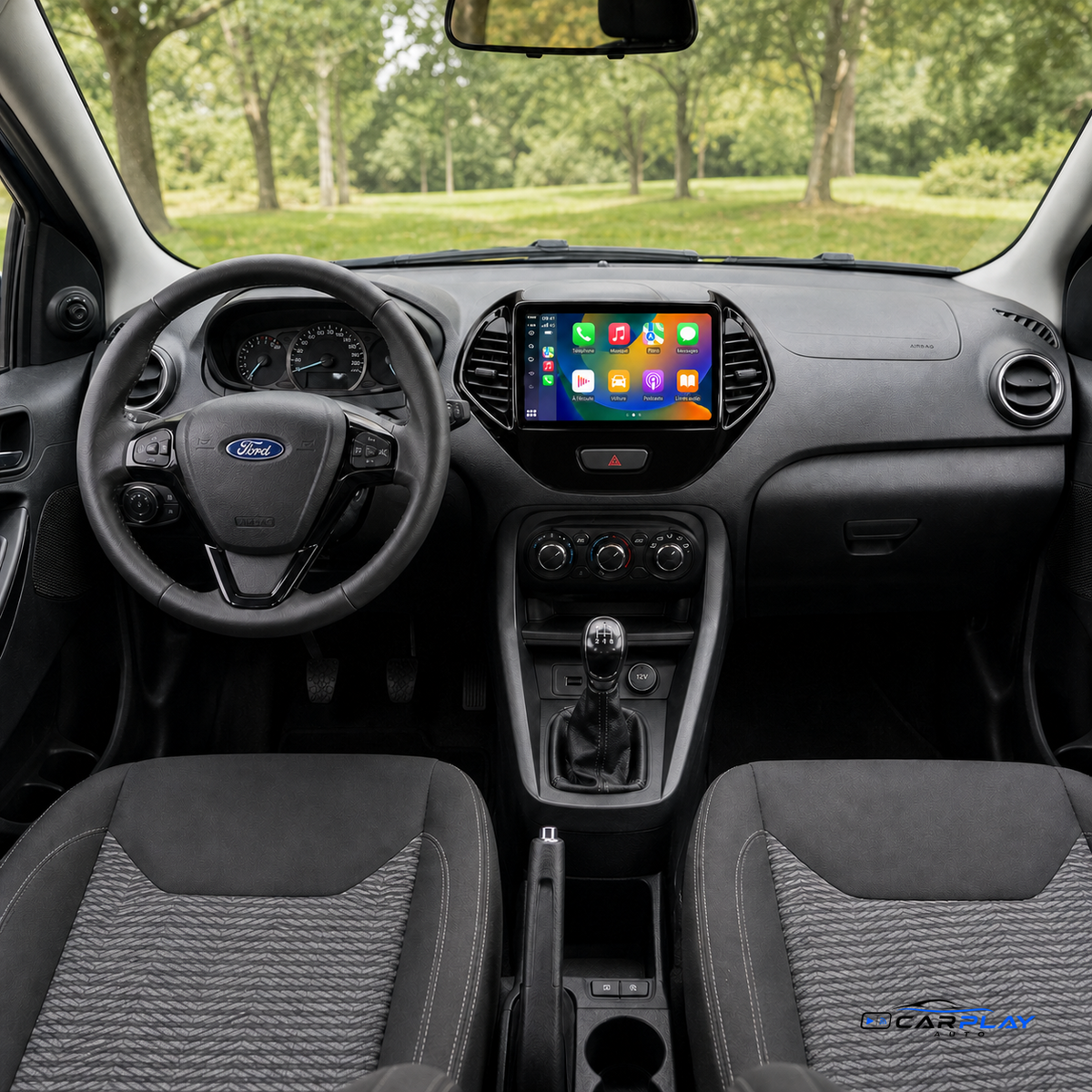 Écran CarPlay compatible avec Ford Ka [2015-2020]
