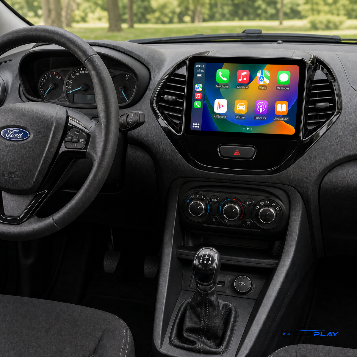 Écran CarPlay compatible avec Ford Ka [2015-2020]