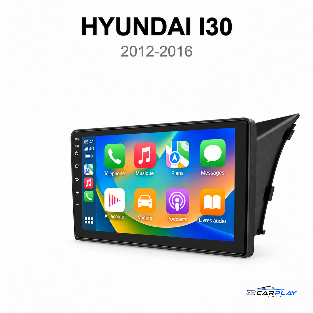 CarPlay screen compatible with Hyundai i30  [2012-2016]