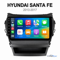CarPlay screen compatible with Hyundai Santa Fe [2013-2017]