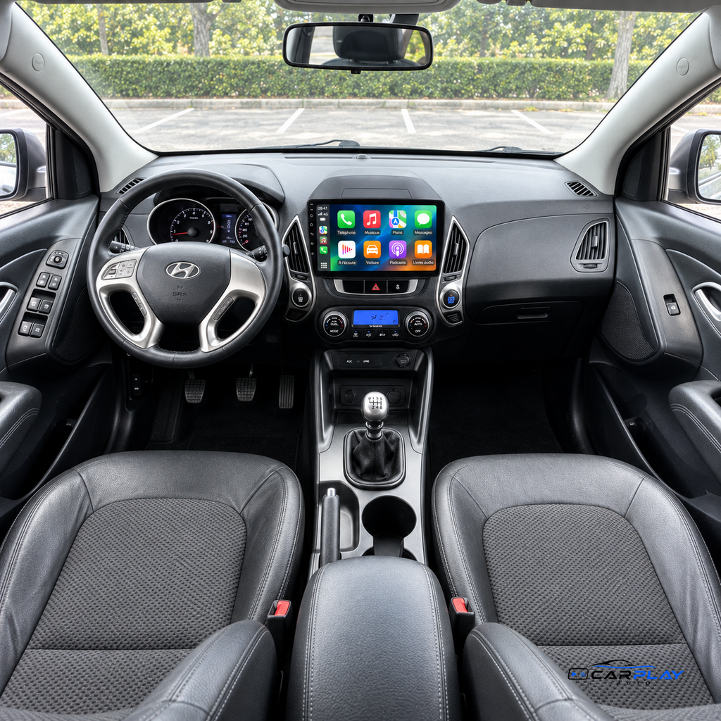 CarPlay screen compatible with Hyundai IX35 | TUCSON [2009-2015] - Type B