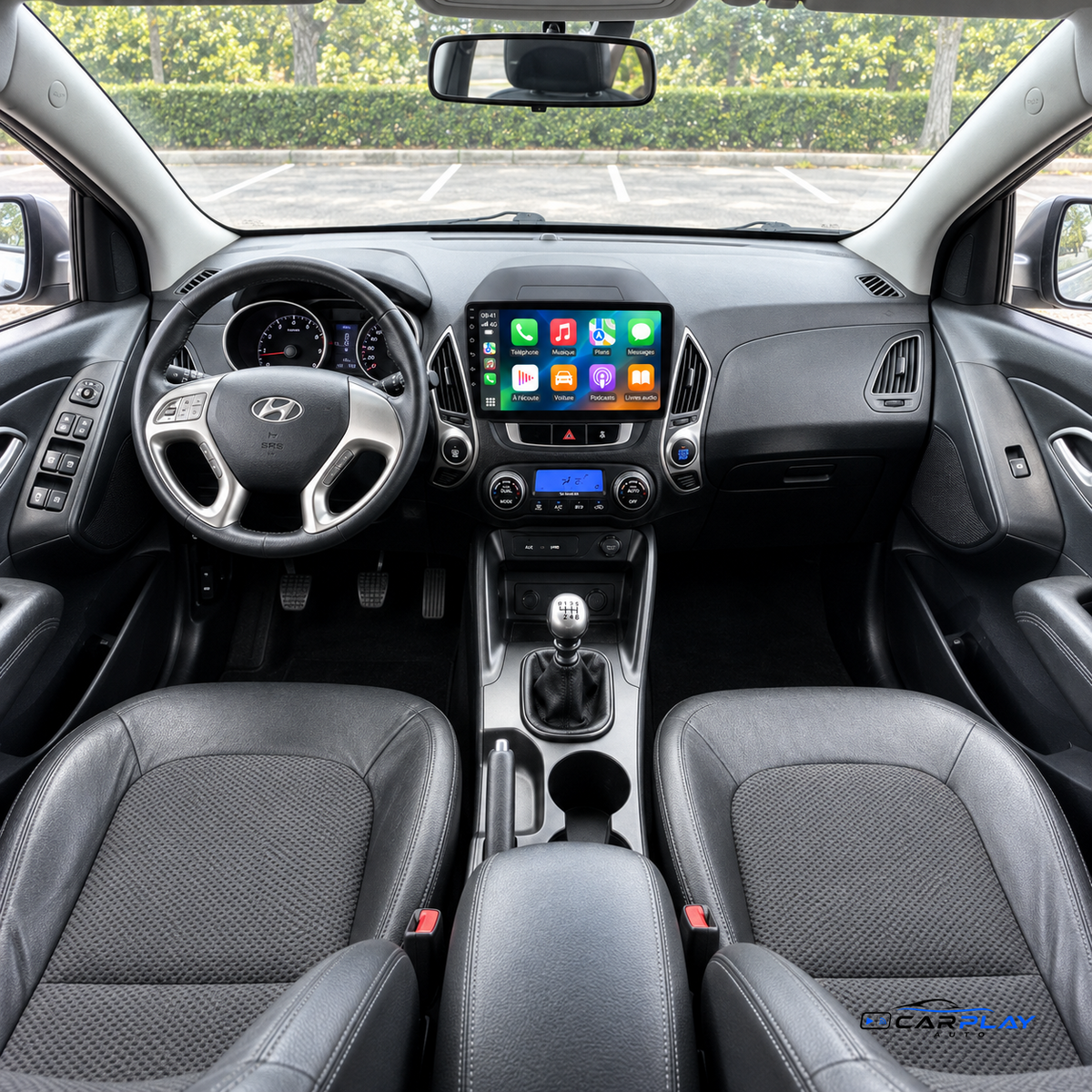 CarPlay screen compatible with Hyundai IX35 | TUCSON [2009-2015] - Type B