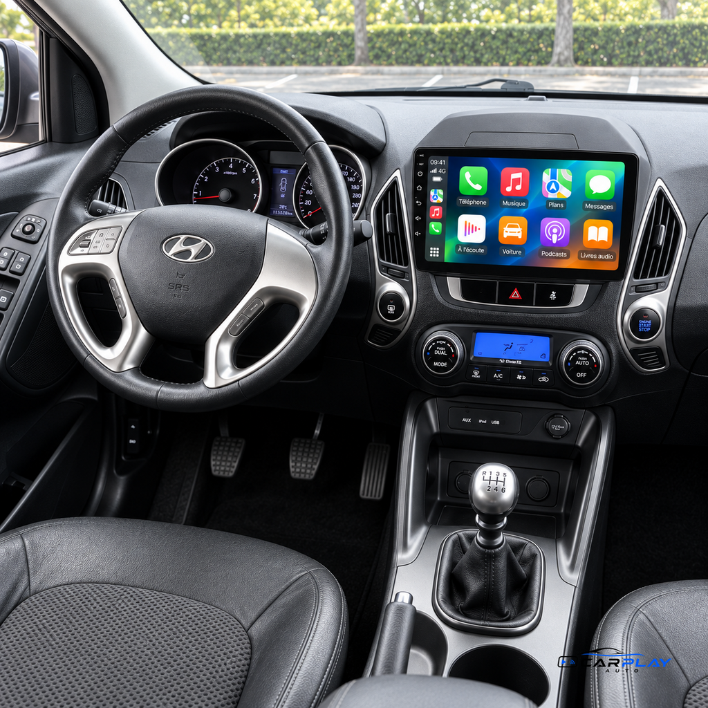 CarPlay screen compatible with Hyundai IX35 | TUCSON [2009-2015] - Type B