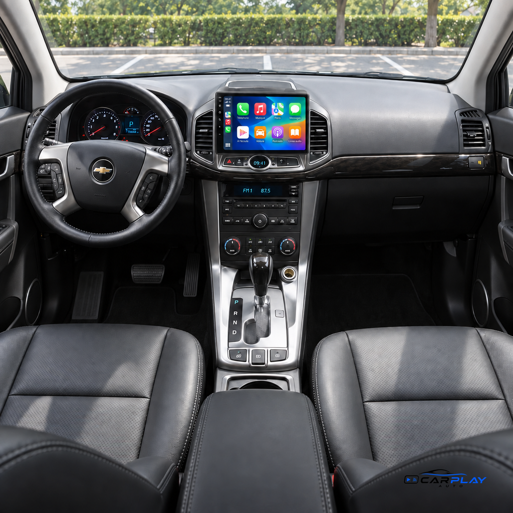 CarPlay screen compatible with Chevrolet Captiva [2011-2016]