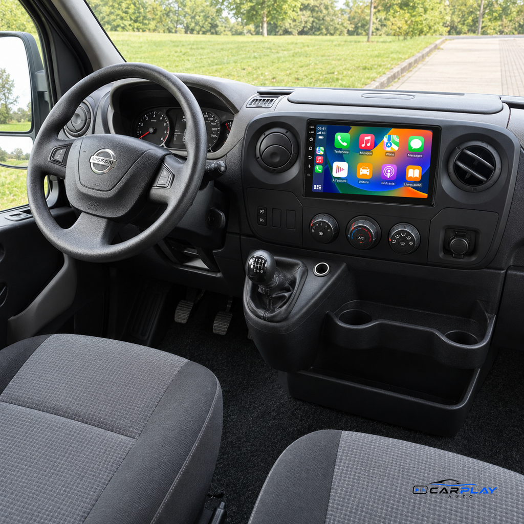 CarPlay screen compatible with Nissan NV400 [2010-2021]