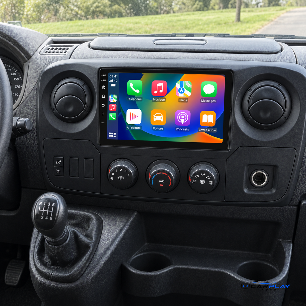 CarPlay screen compatible with Nissan NV400 [2010-2021]