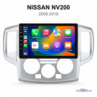 CarPlay screen compatible with Nissan NV200 [2009-2016] - Grey
