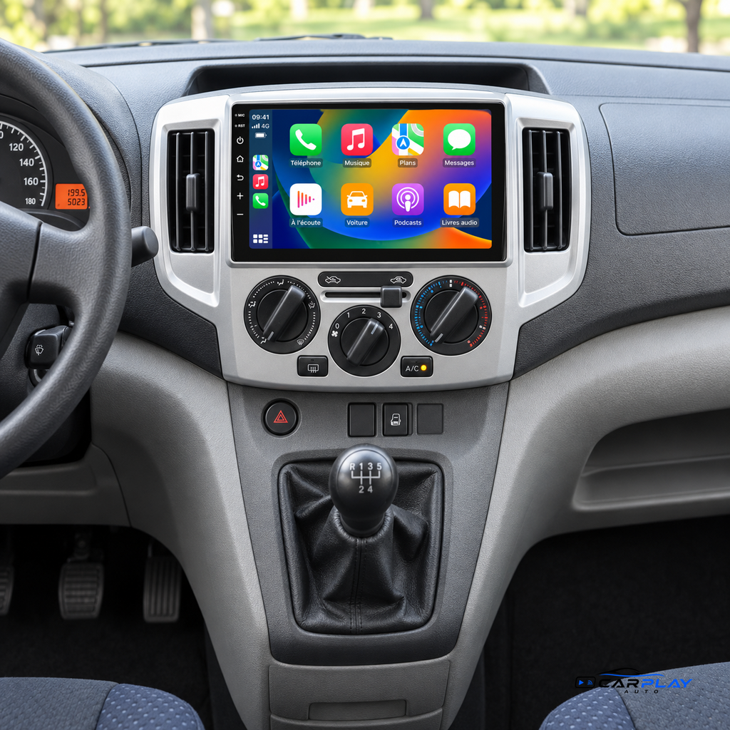 CarPlay screen compatible with Nissan NV200 [2009-2016] - Grey