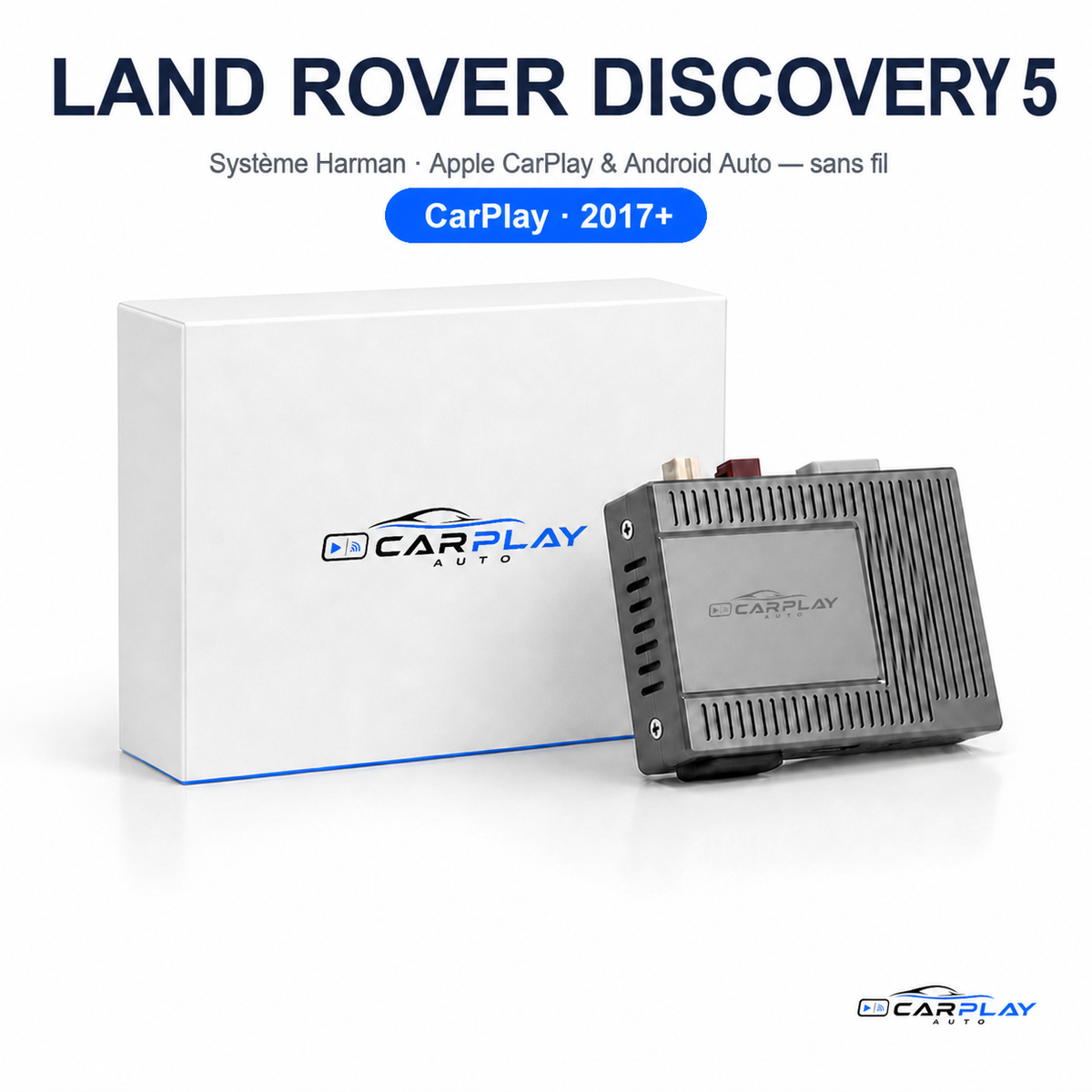 Boîtier CarPlay compatible avec Land Rover Discovery 5 [2017+] - Système Harman